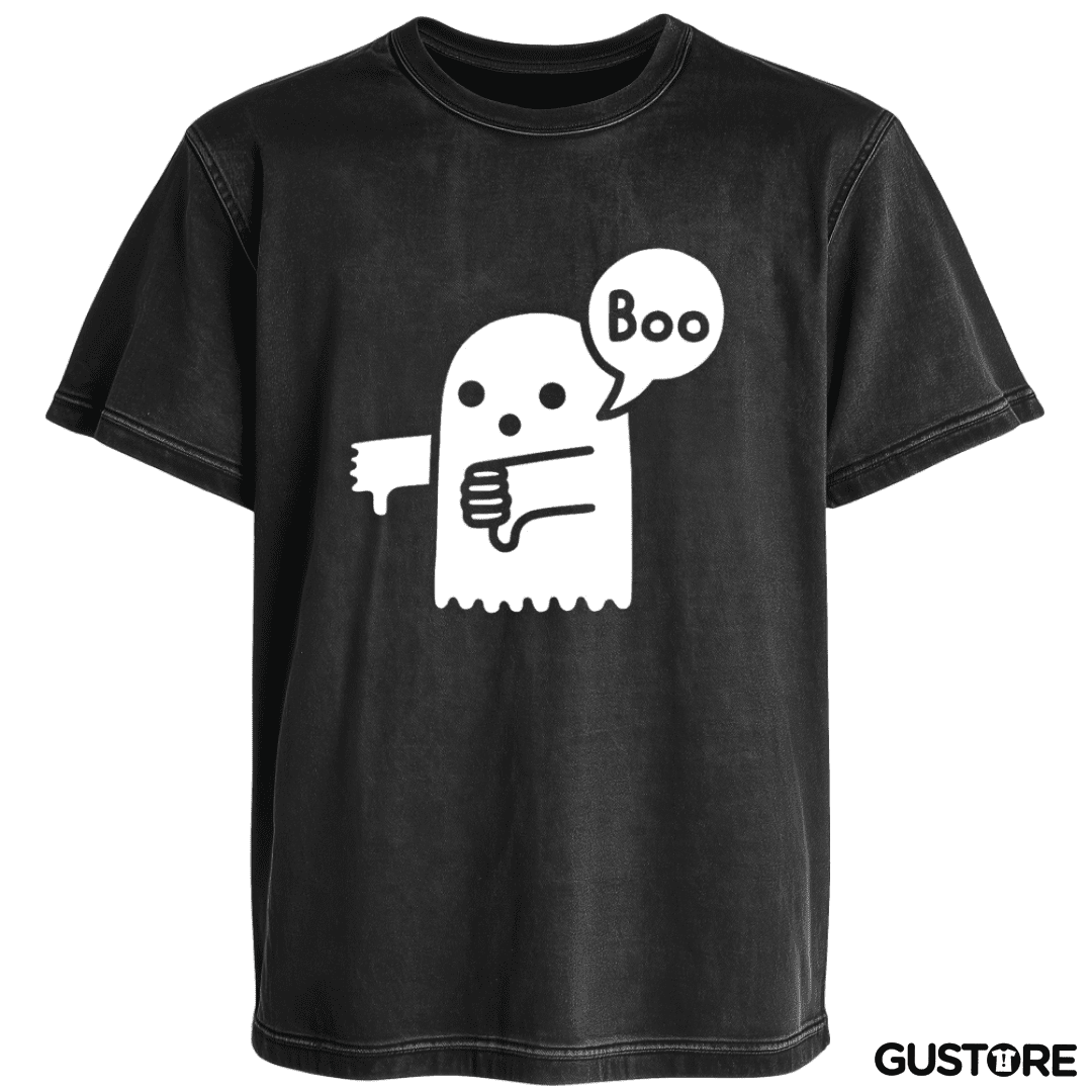 Polera desgastada Boo