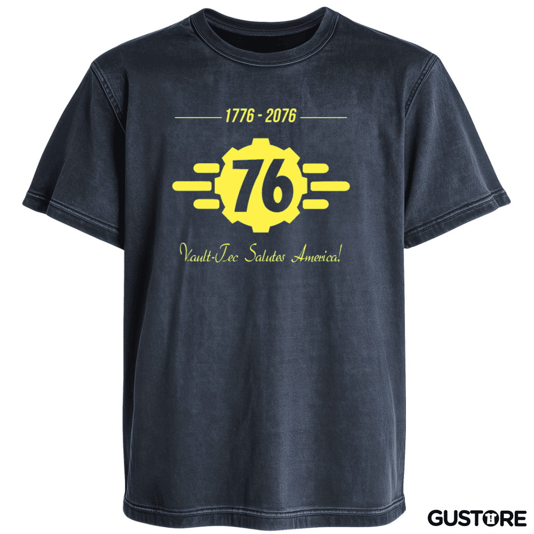 Polera desgastada Vault 76