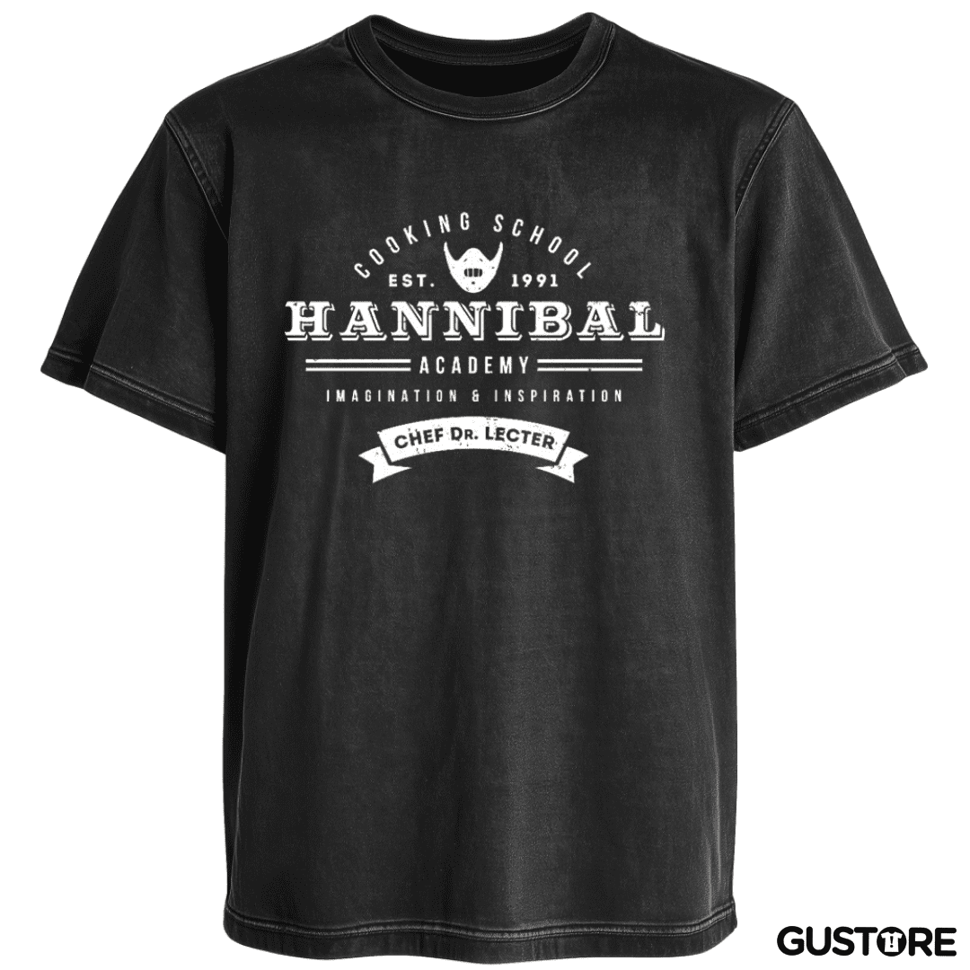 Polera desgastada Hannibal Academy