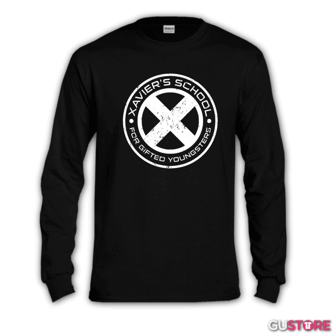 Polera manga larga Xavier School