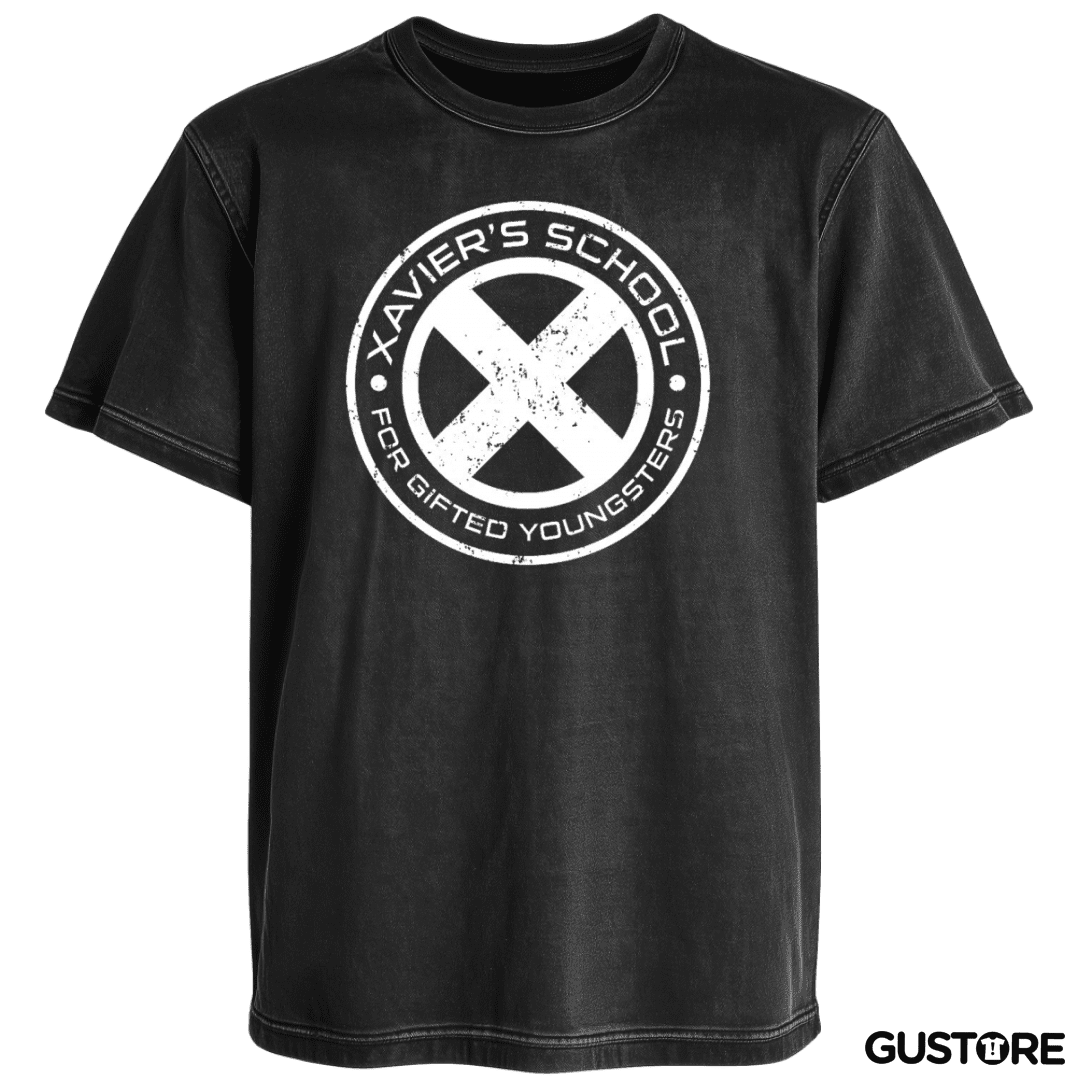 Polera desgastada Xavier School