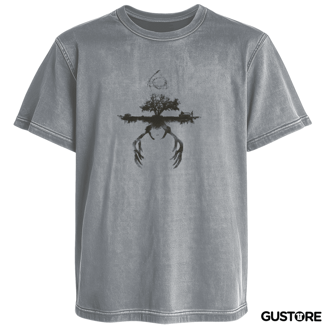 Polera desgastada True Detective