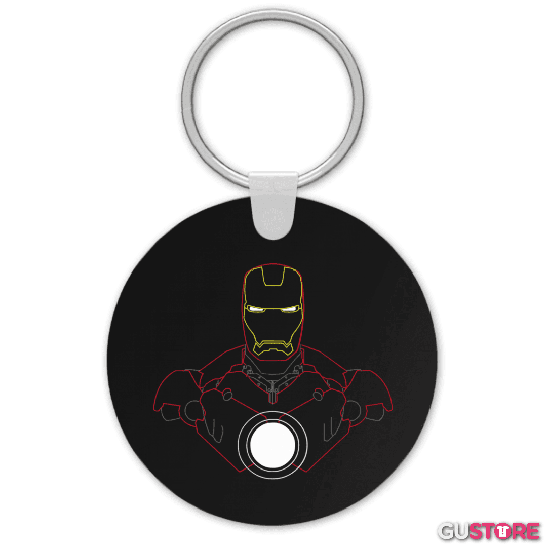 Llavero Iron Man - Neon