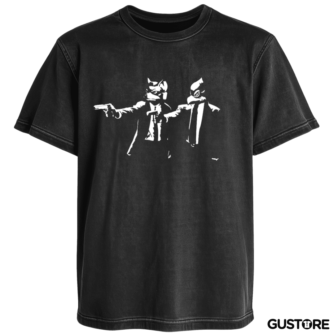 Polera desgastada Star fiction