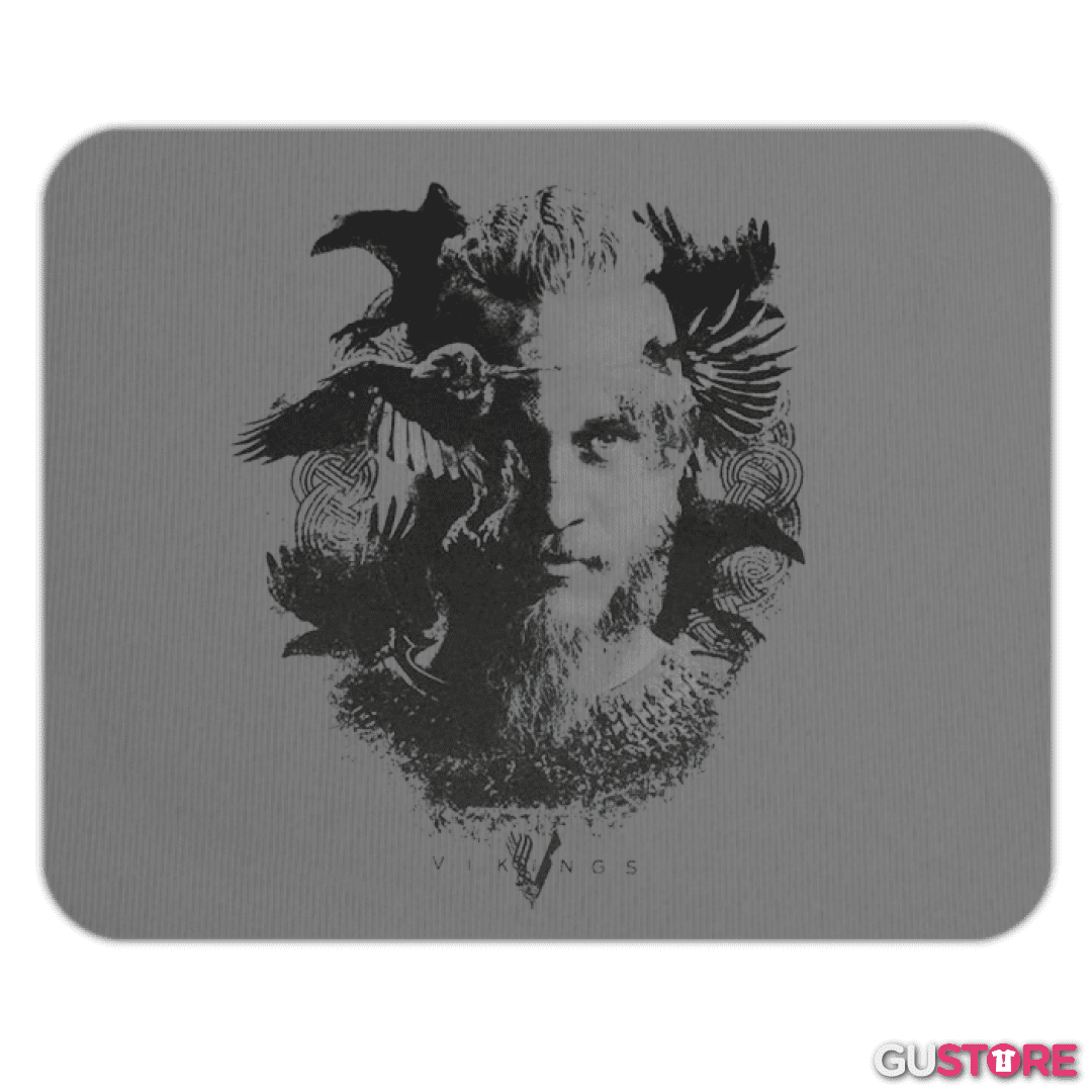 Mousepad Ragnar cuervos