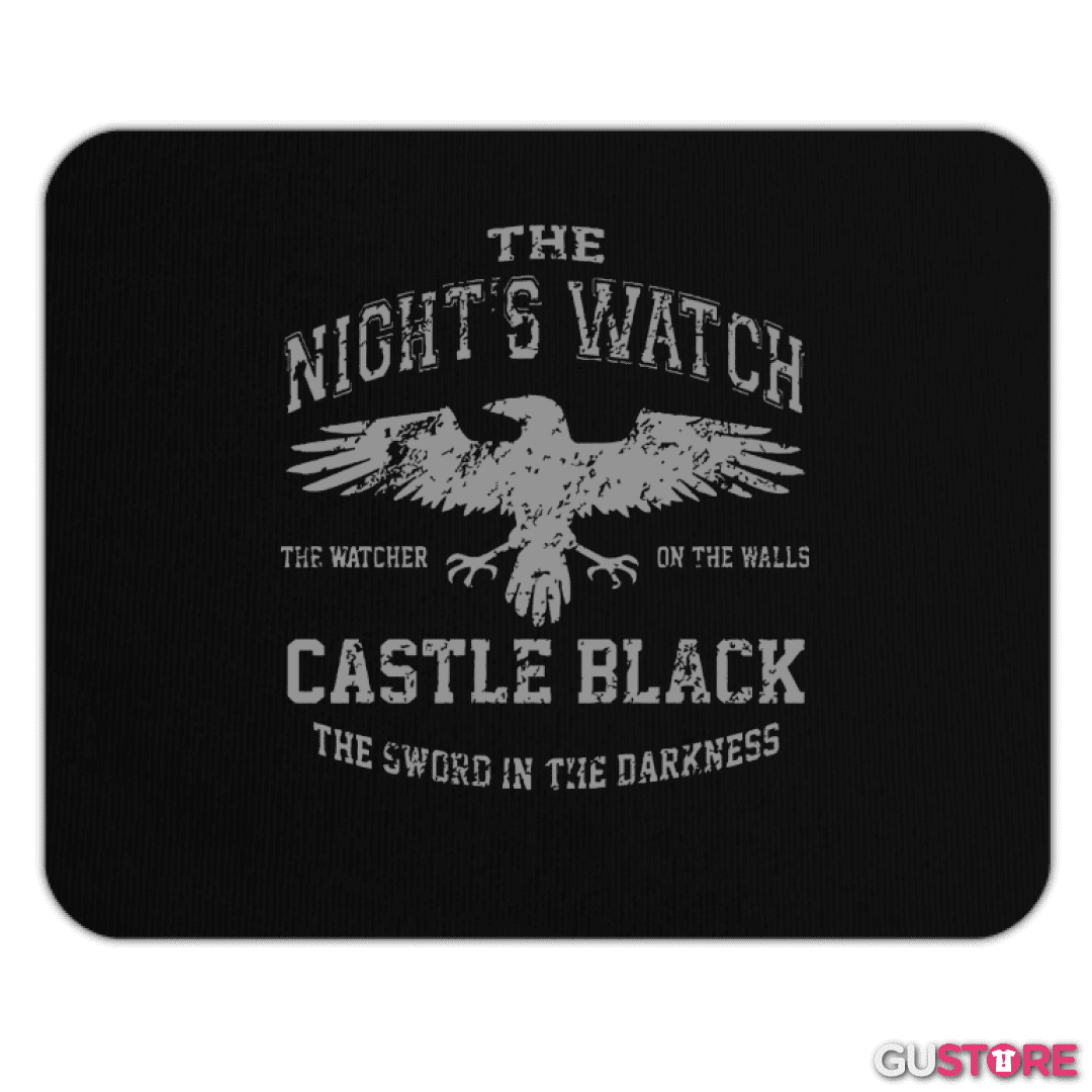 Mousepad House Nights Watch Castle Black