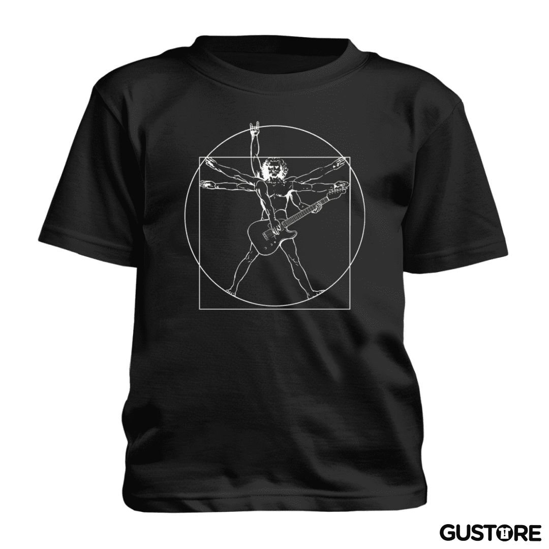 Polera de niño Guitar Da Vinci 