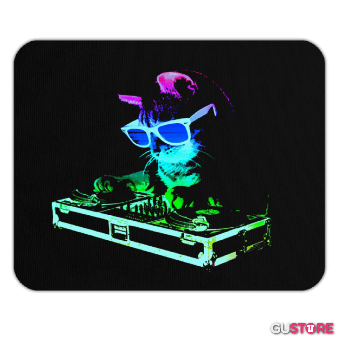 Mousepad Dj gatito