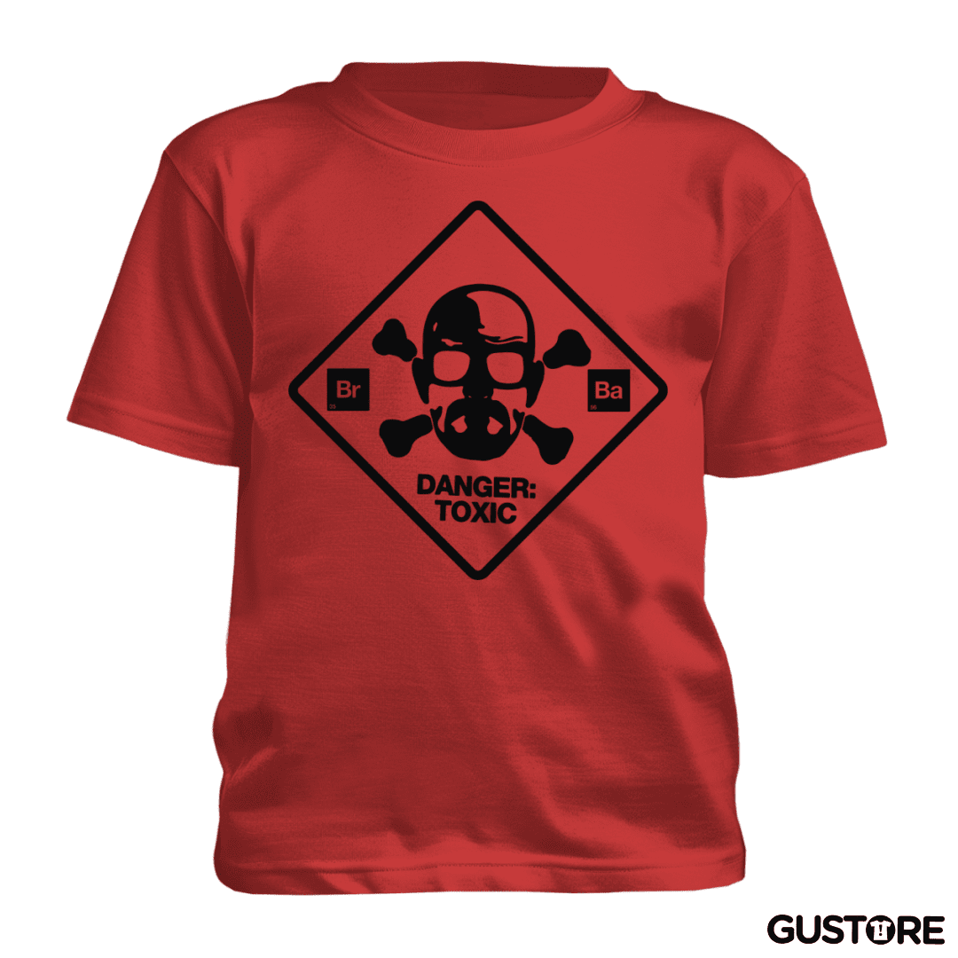 Polera de niño BrBa - Danger Toxic