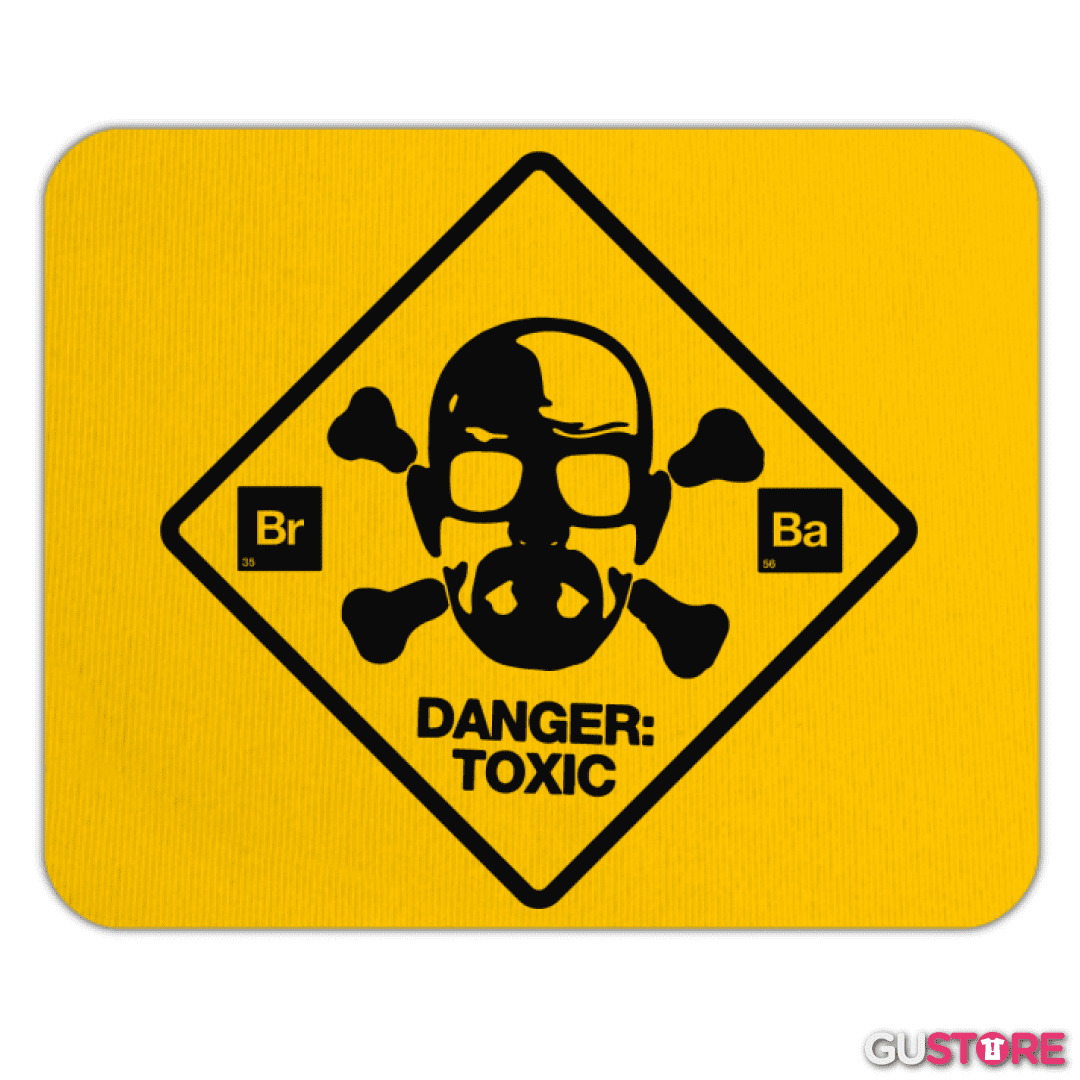 Mousepad BrBa - Danger Toxic