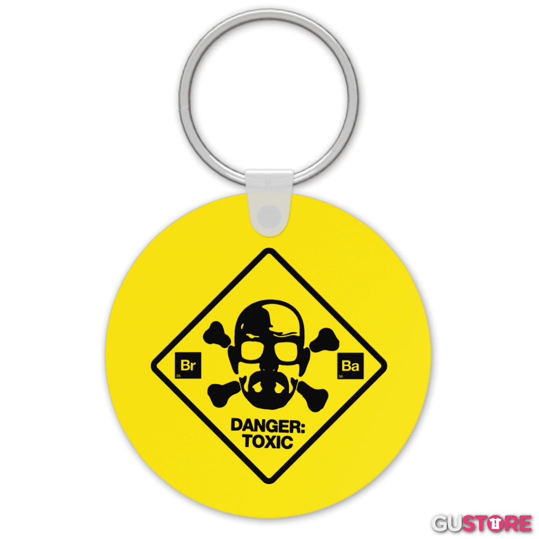 Llavero BrBa - Danger Toxic