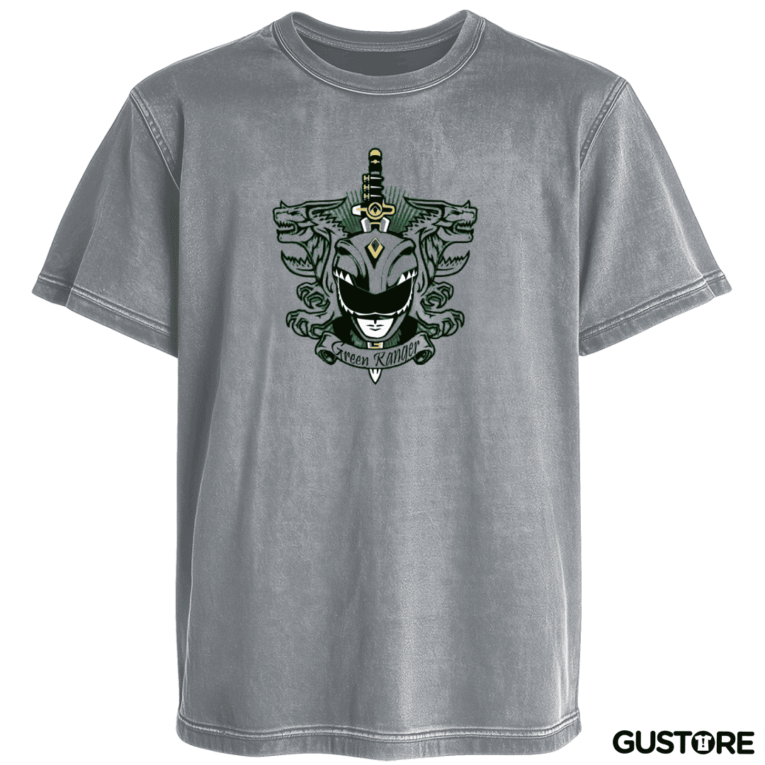 Polera desgastada Dragonzord Green Ranger