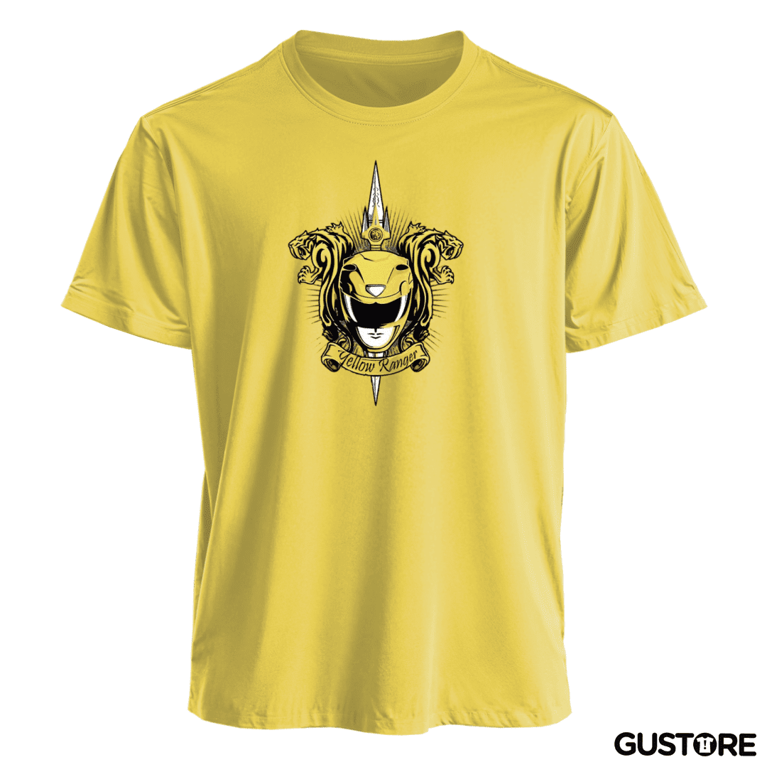 Polera Sabertooth Yellow Ranger