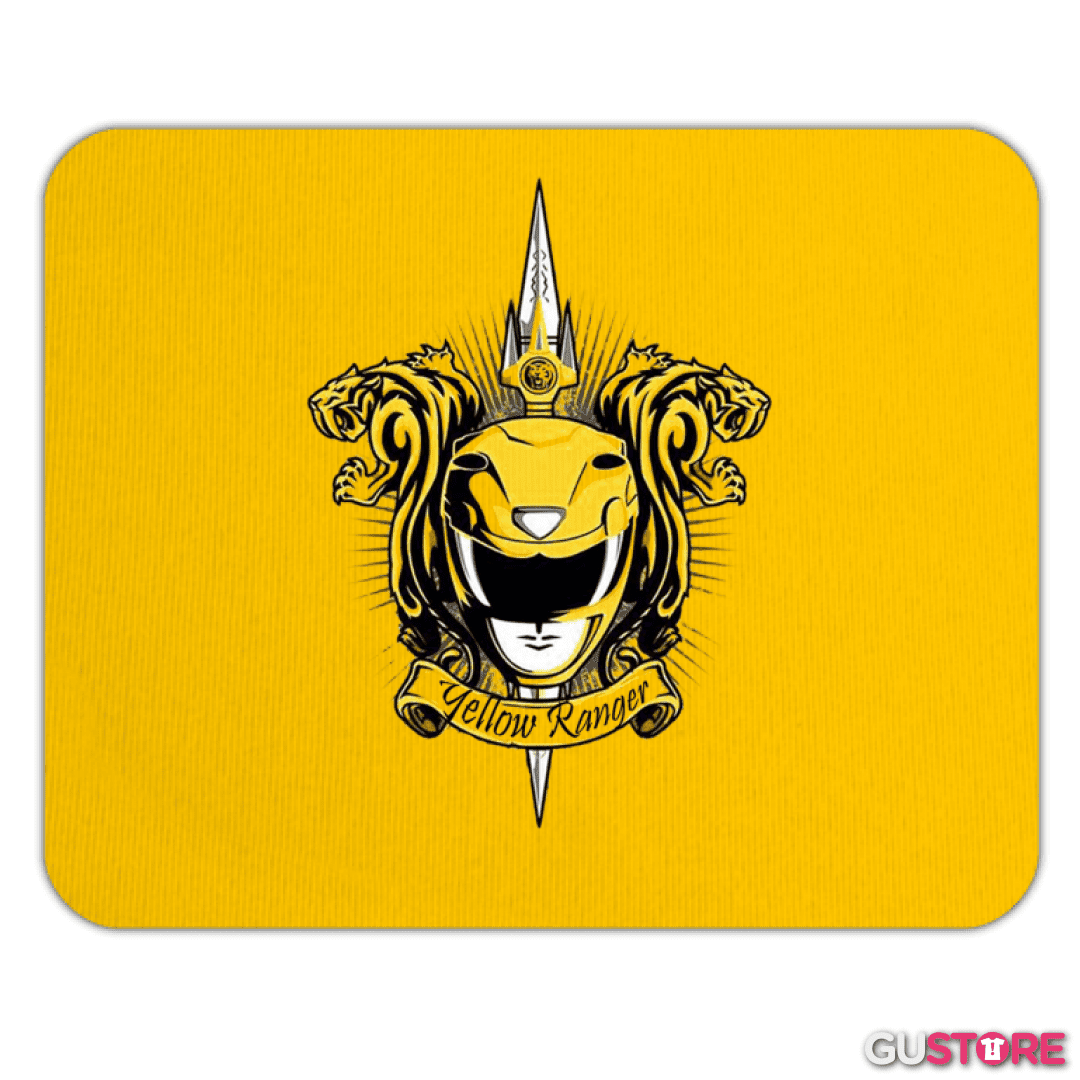 Mousepad Sabertooth Yellow Ranger