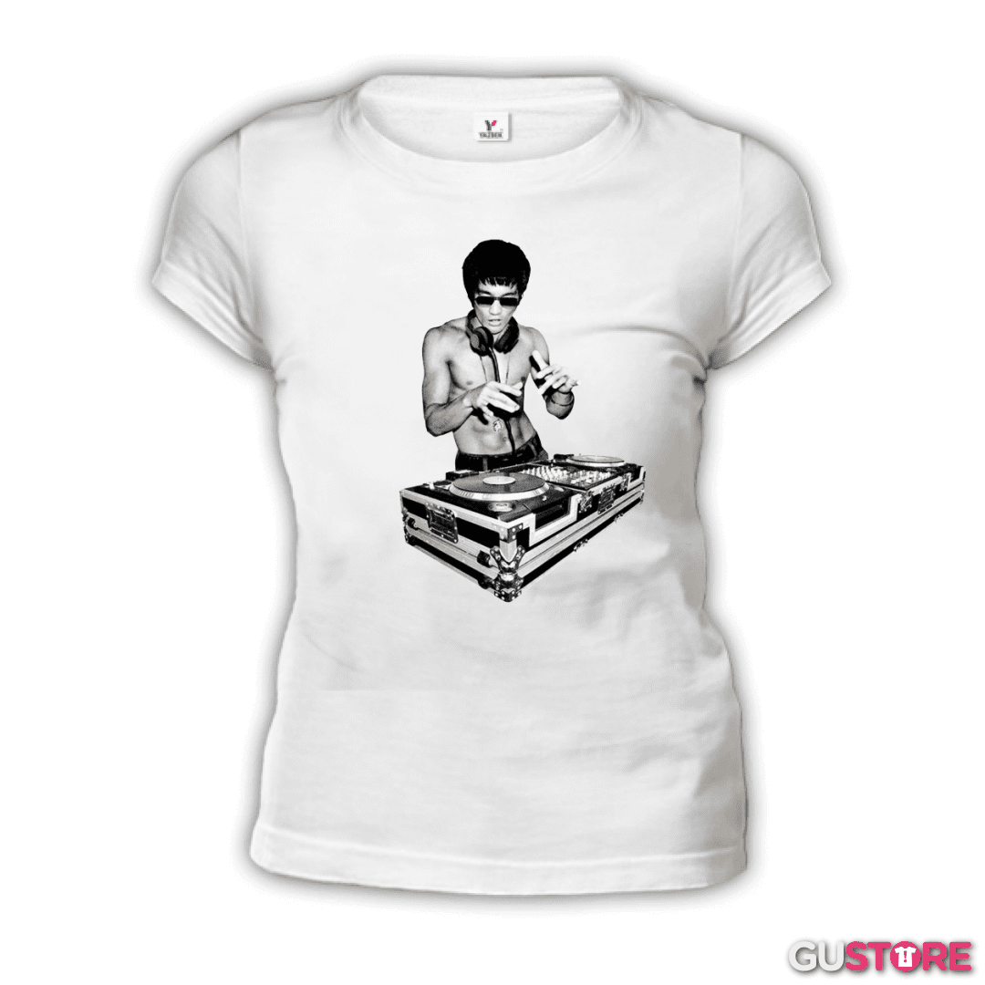 Polera de Mujer Bruce lee tony stark