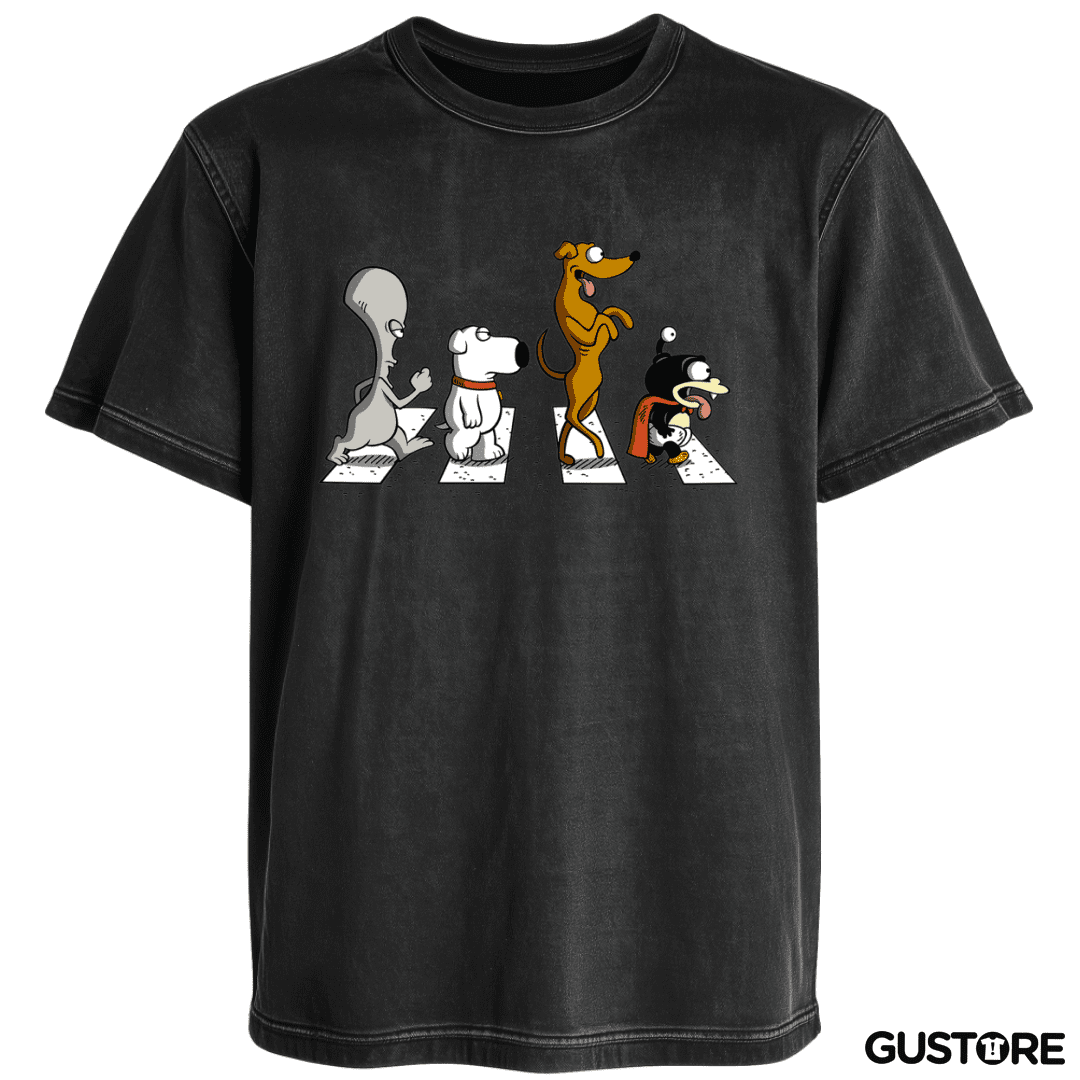 Polera desgastada The mascotas