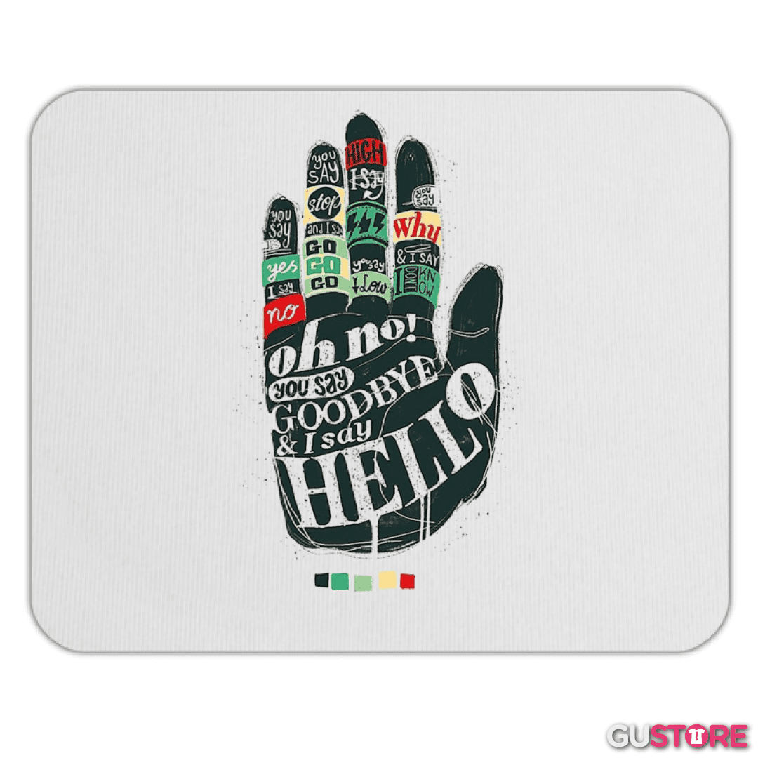 Mousepad Hello goodbye 
