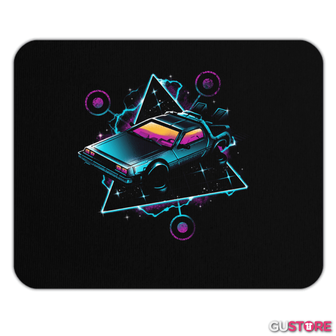 Mousepad Delorean Back to the future 