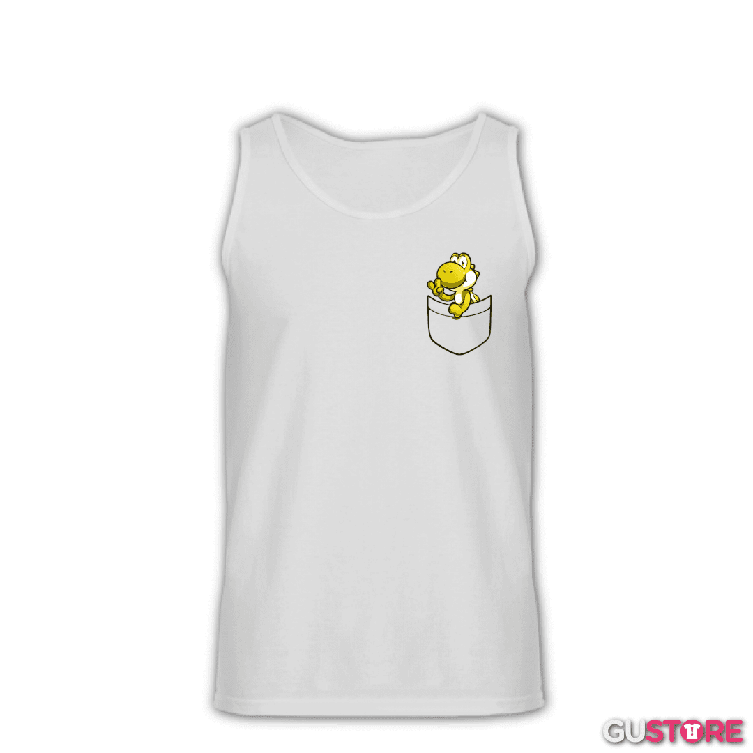 Sudadera Yoshi de bolsillo amarillo