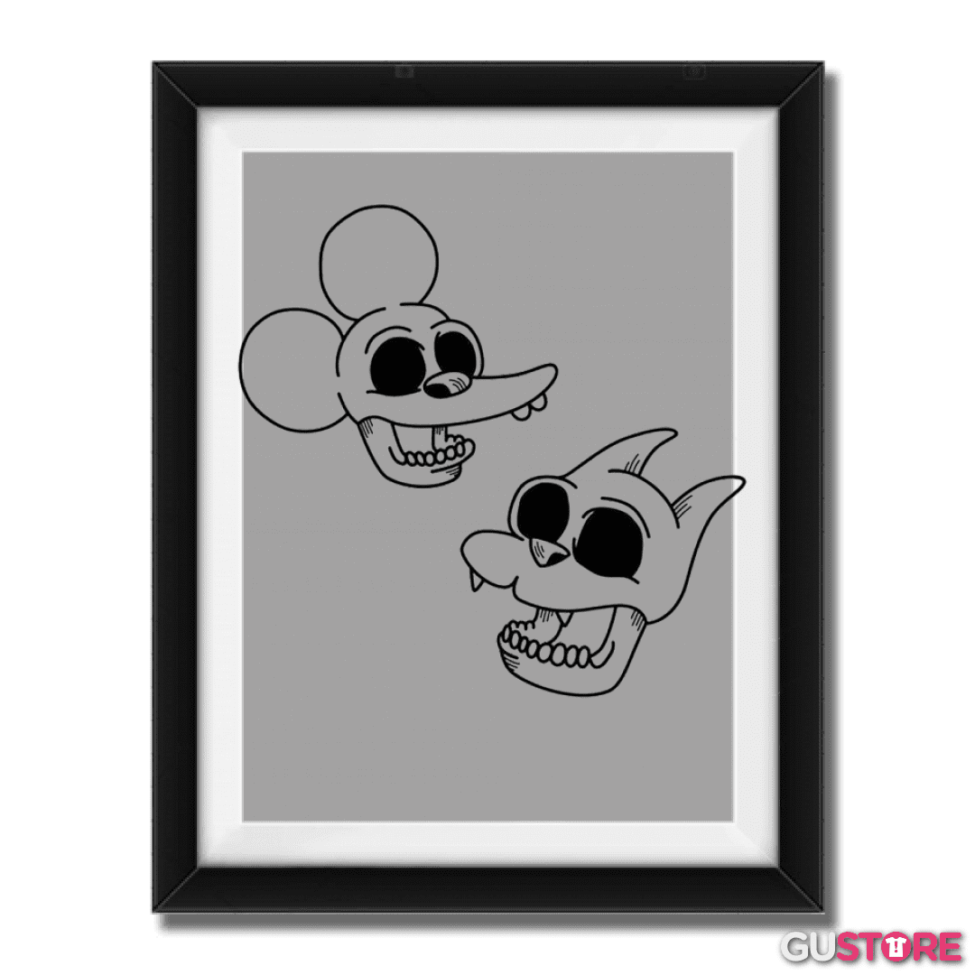 Cuadro decorativo Itchy and Scratchy