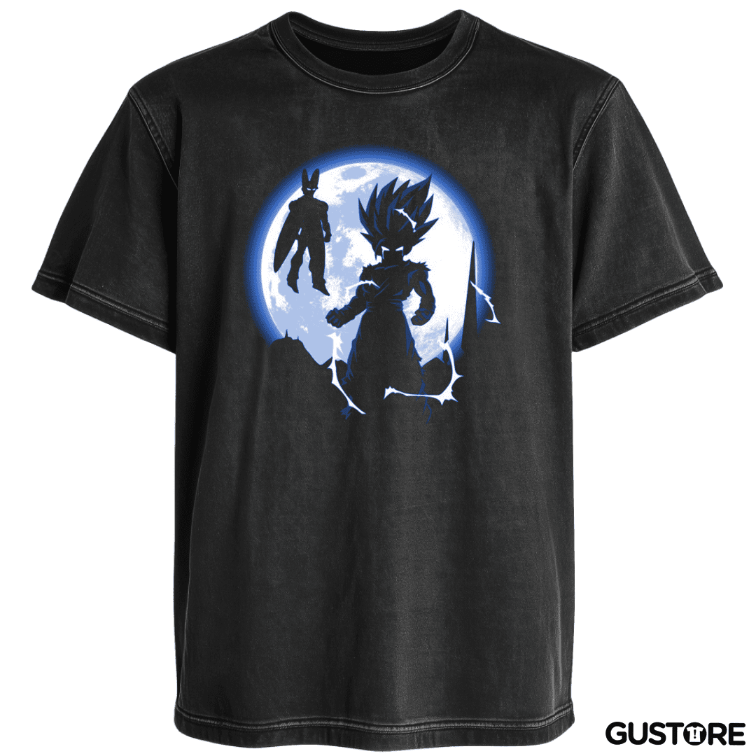 Polera desgastada Gohan vs celula