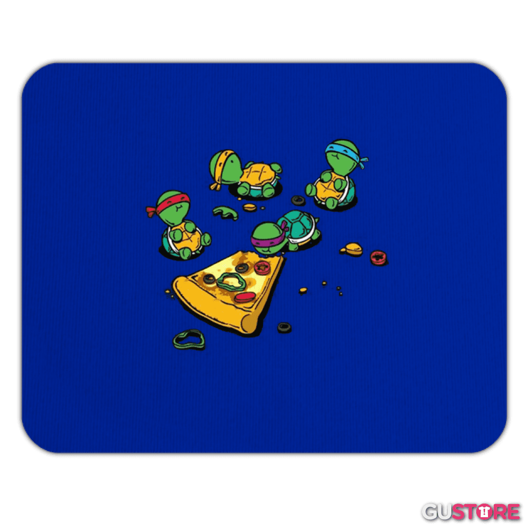 Mousepad Tortuguitas pizza 