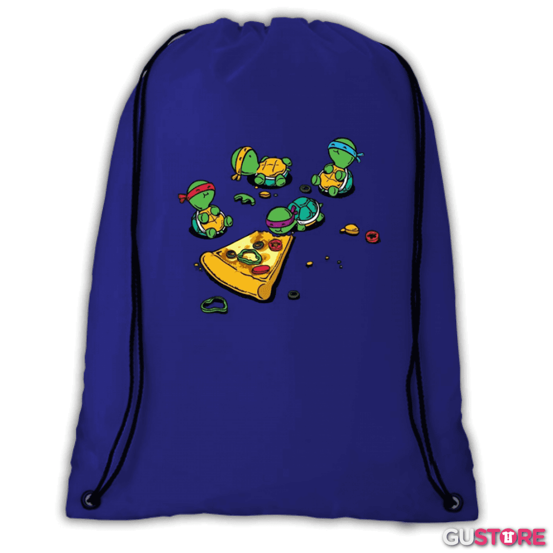 Mochila Tortuguitas pizza 