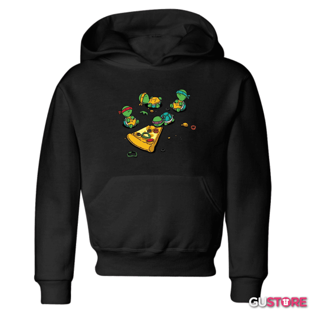 Poleron de niño Tortuguitas pizza 