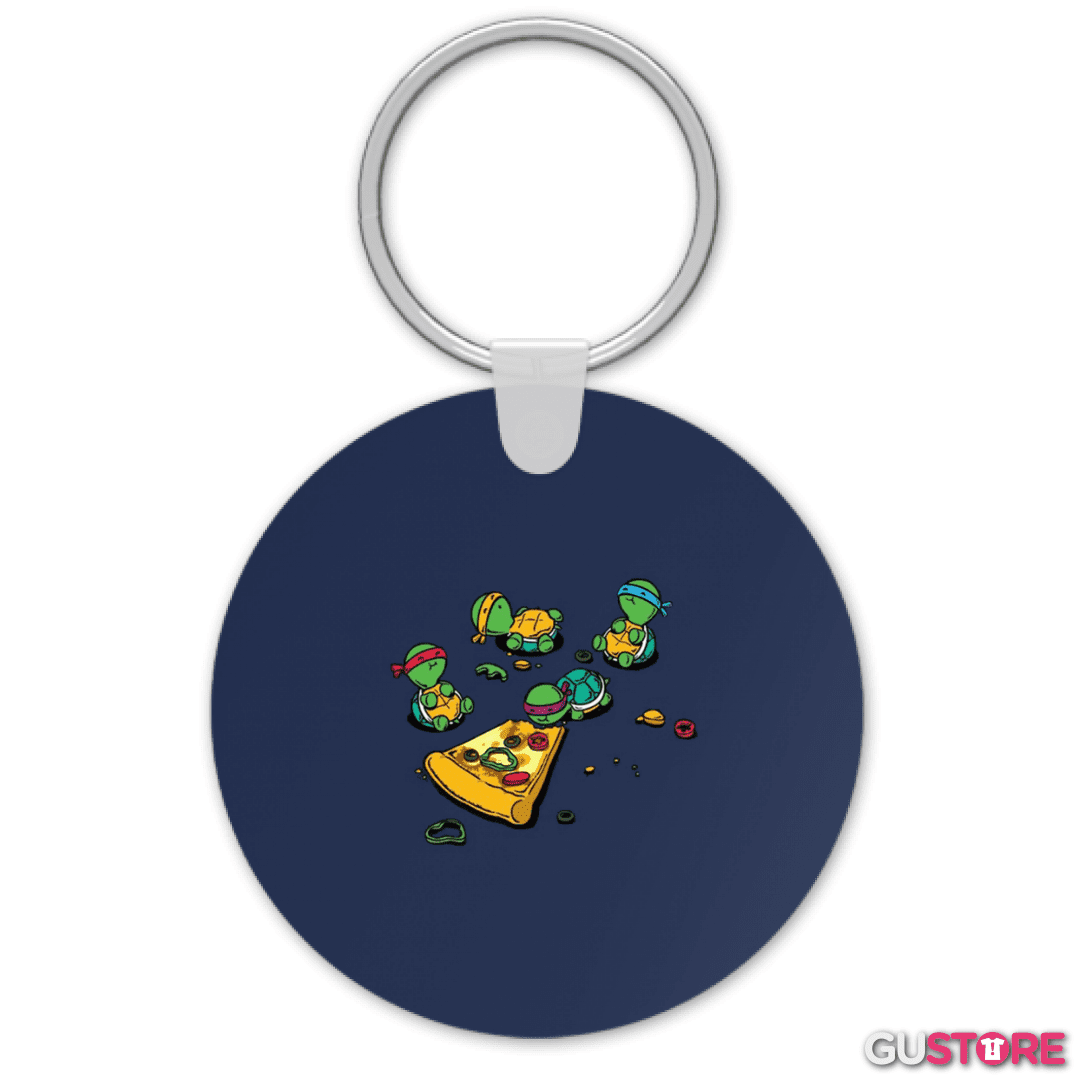 Llavero Tortuguitas pizza 