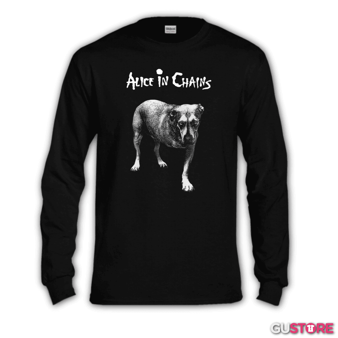 Polera manga larga Alice in chains homonimo