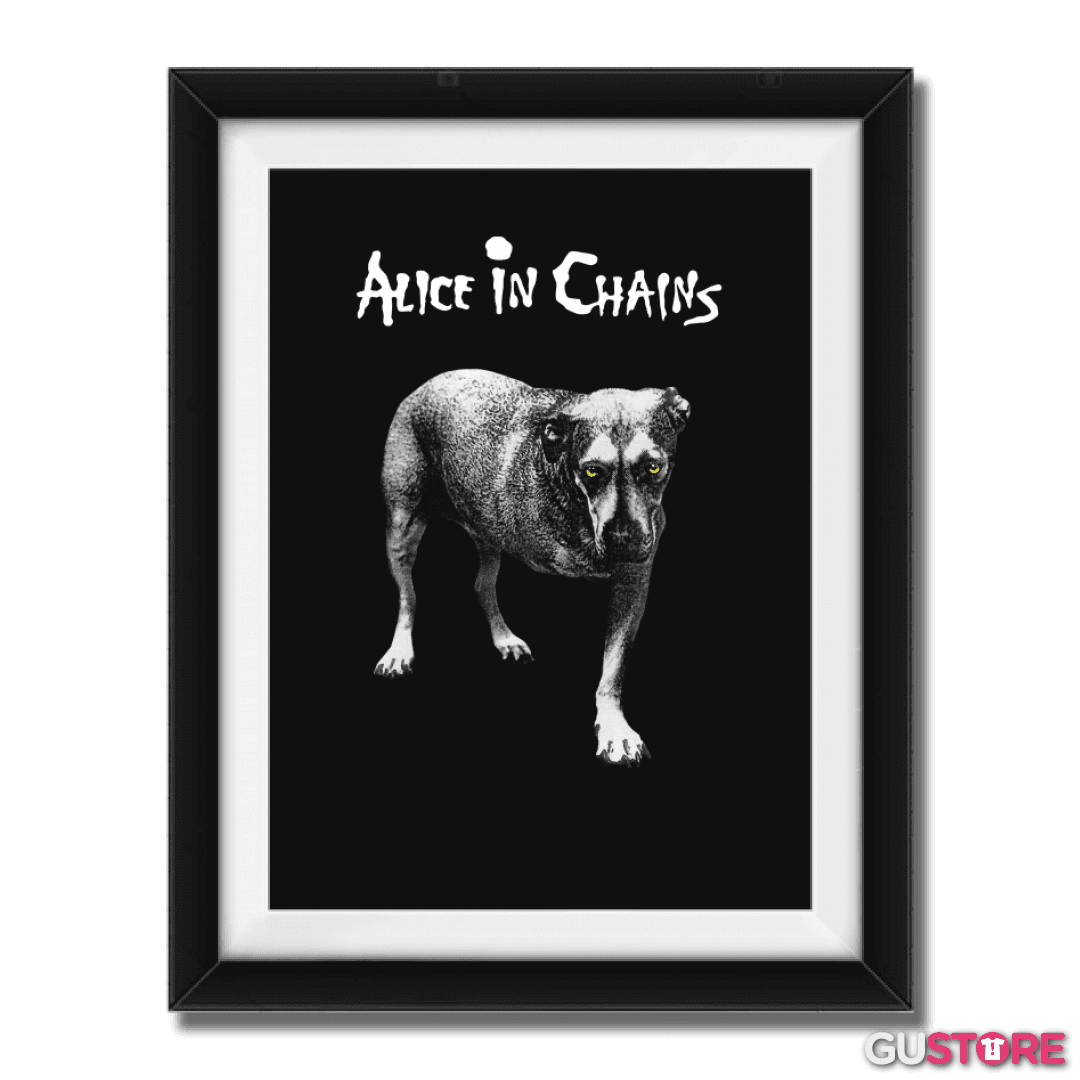 Cuadro decorativo Alice in chains homonimo