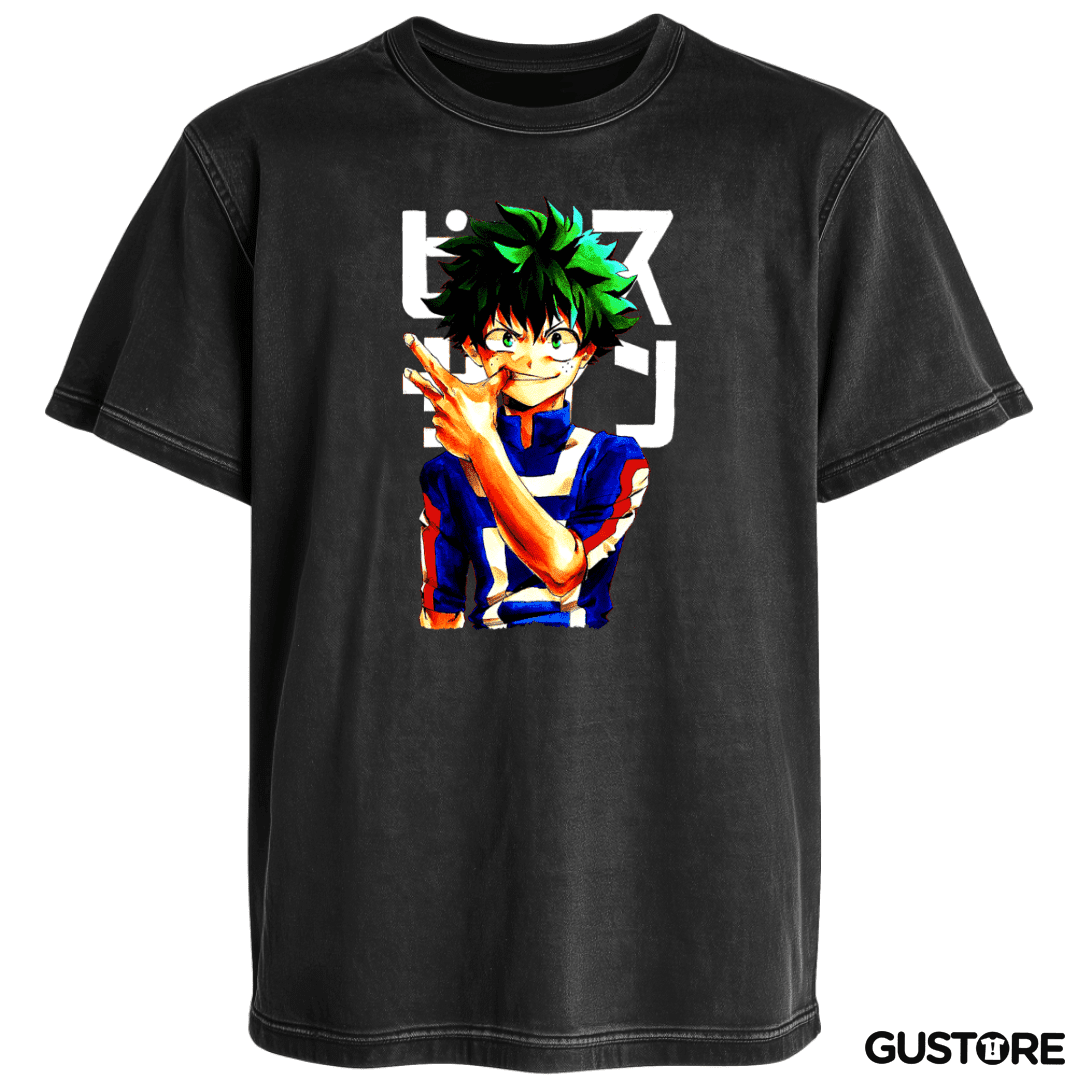 Polera desgastada Boku no hero 3