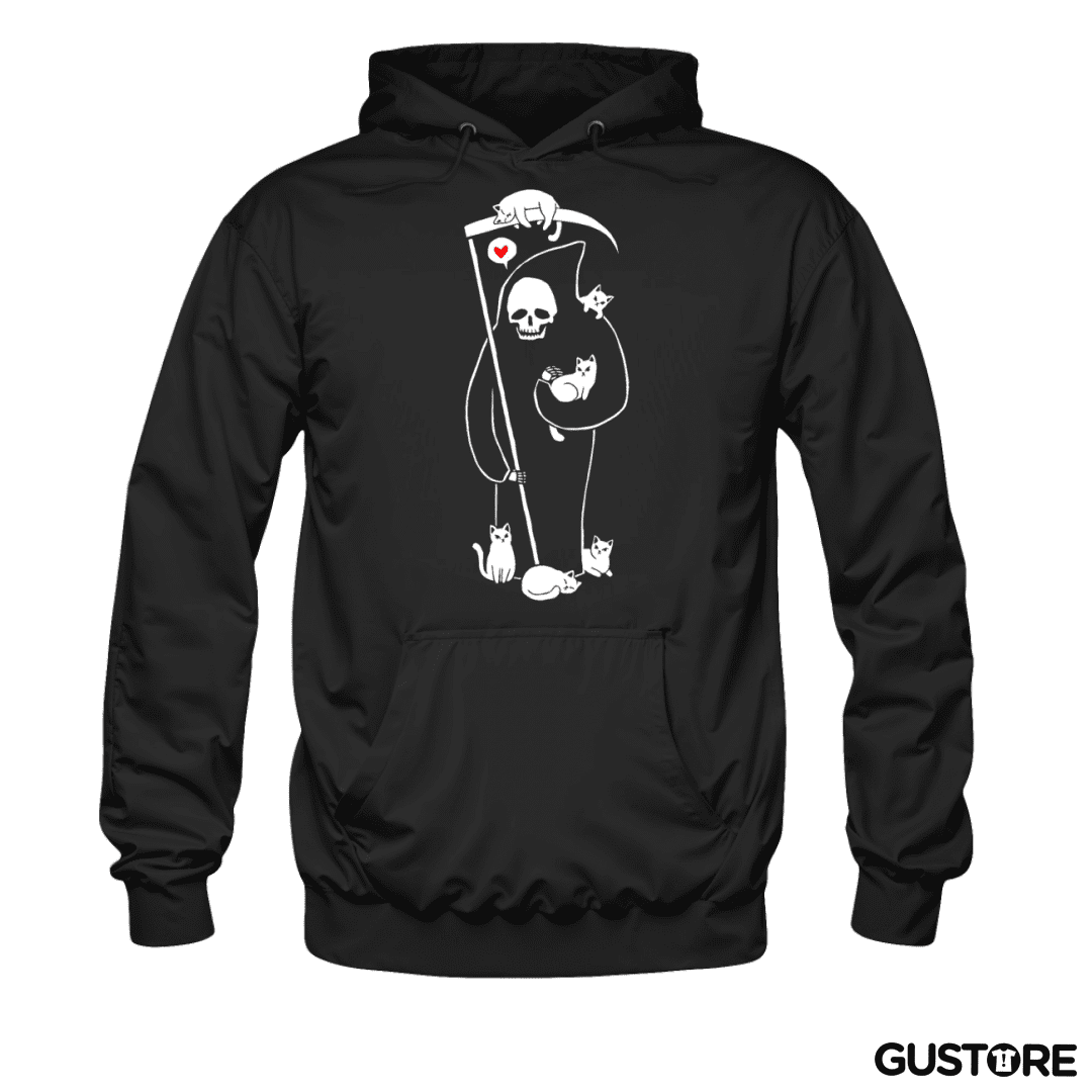 Polerón Canguro Gatito de la muerte 03