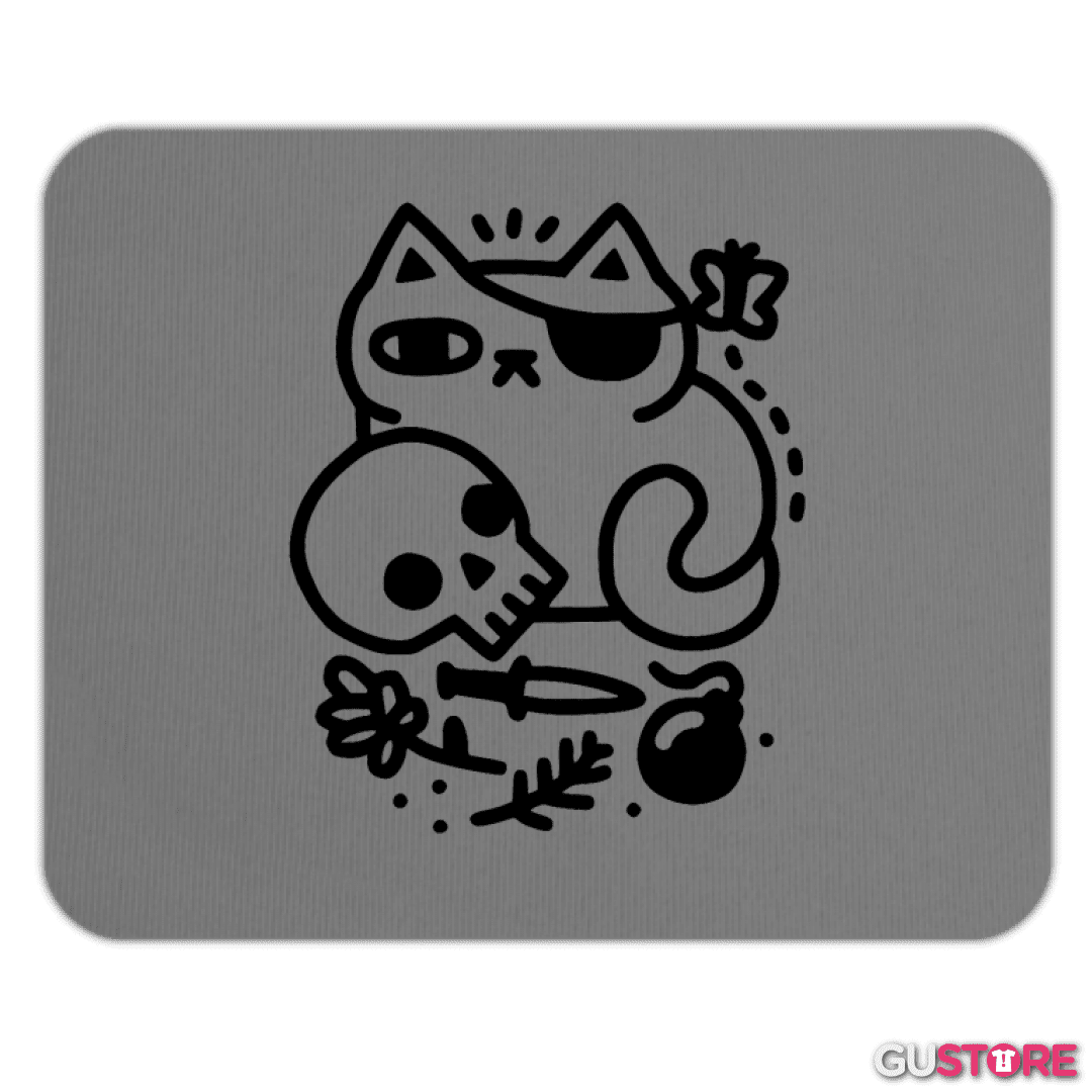 Mousepad gat@ pirata