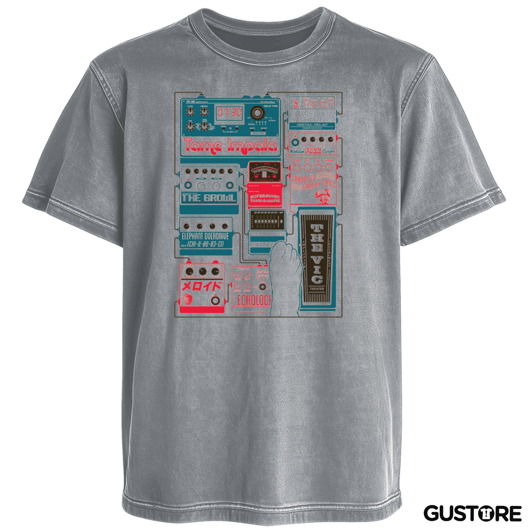 Polera desgastada Tame Impala 2