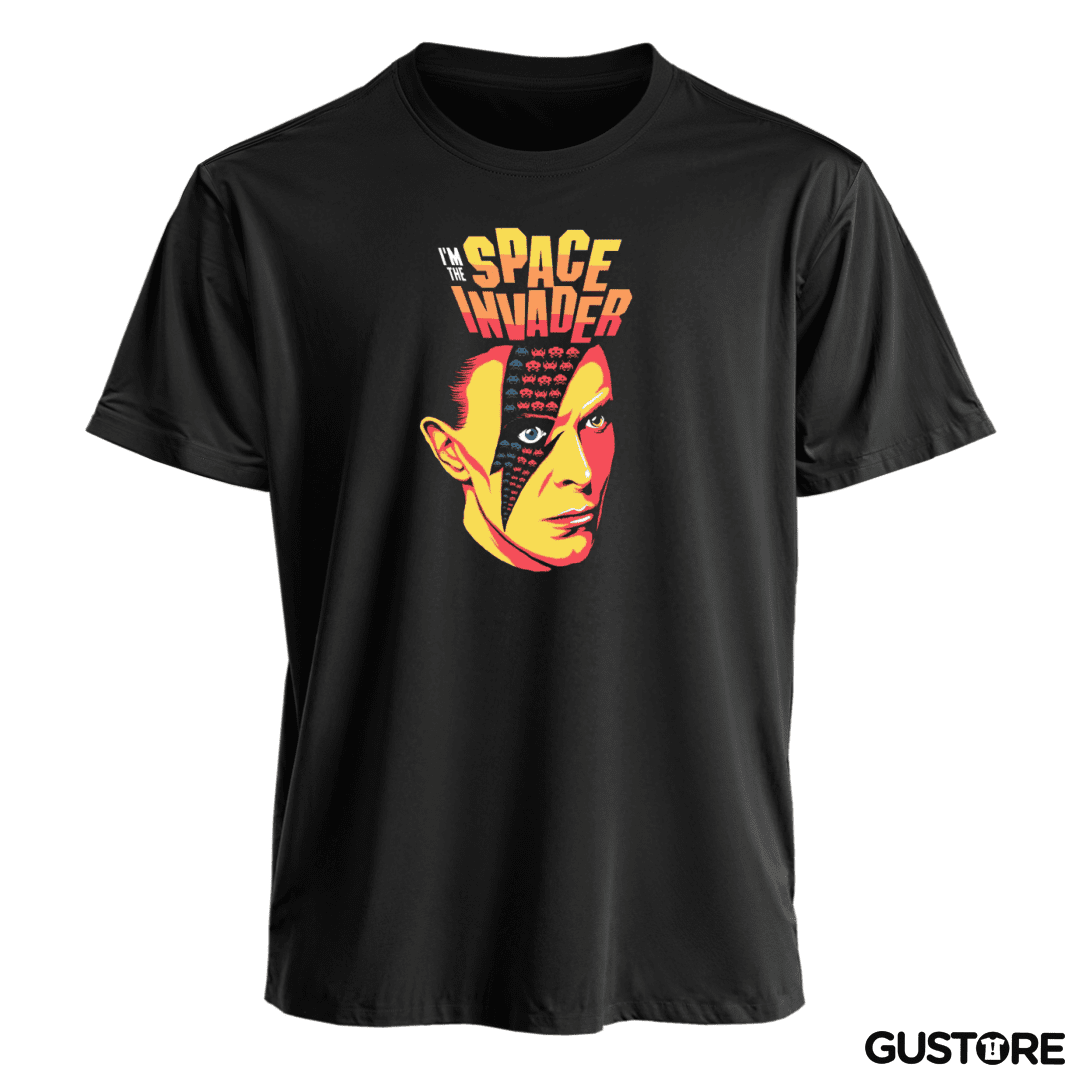 Polera Bowie Space Invader