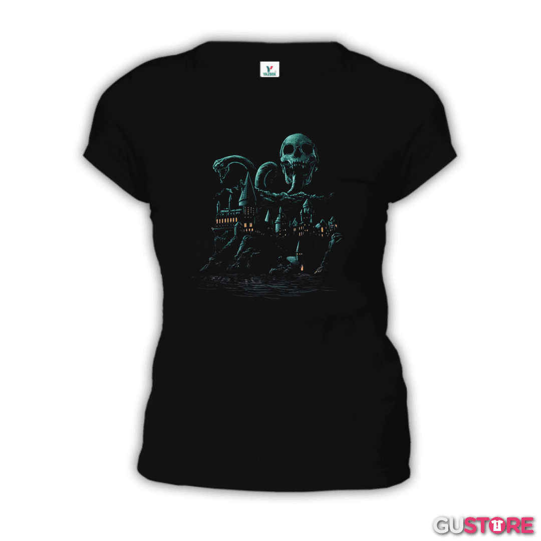 Polera de Mujer Hogtwars Slythering