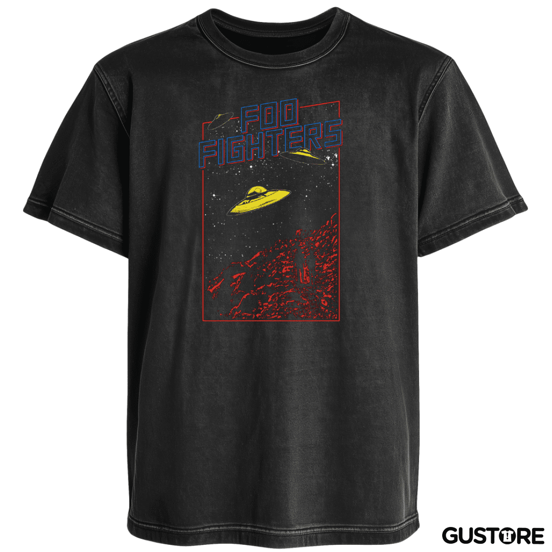 Polera desgastada Foo Fighters