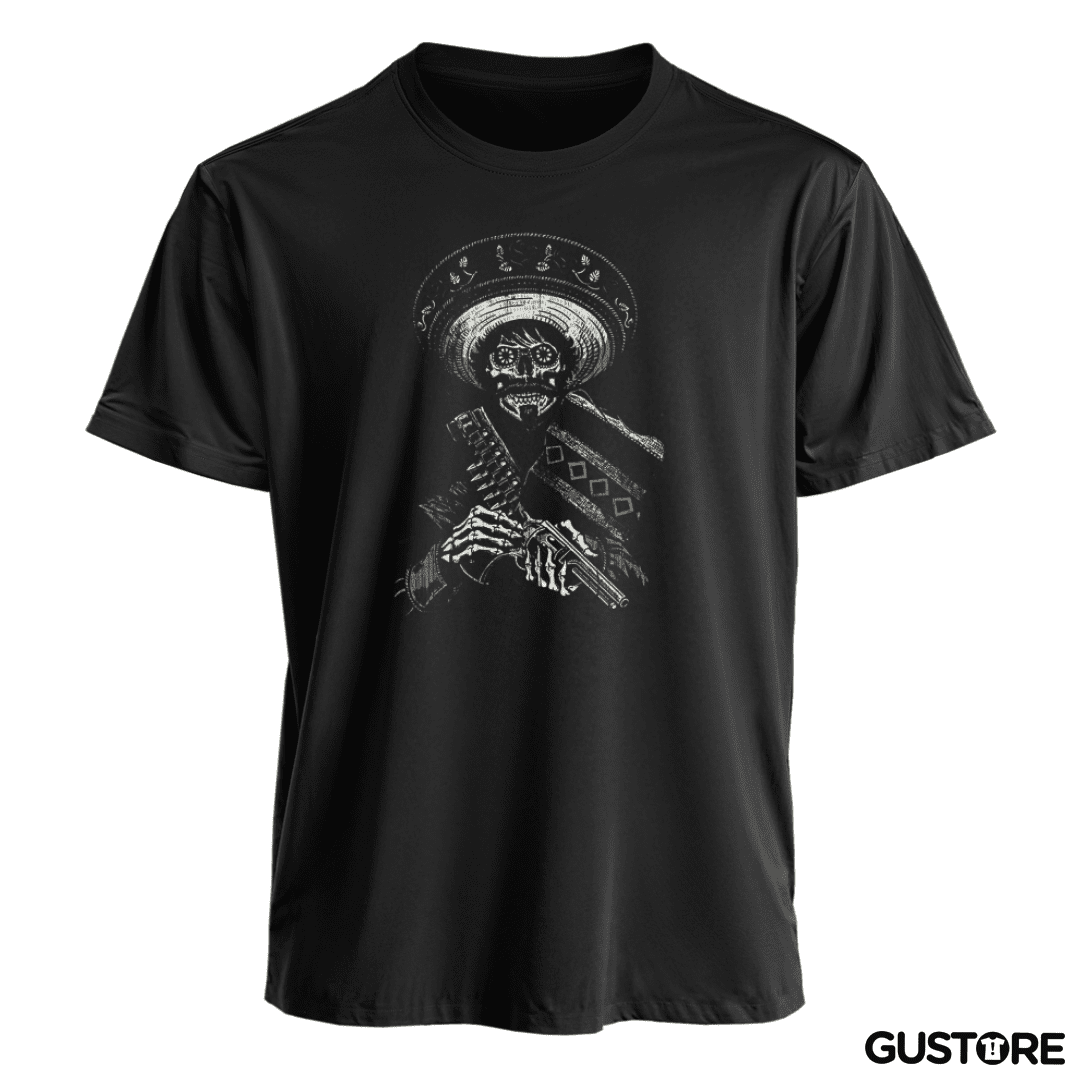 Polera Skull bandido