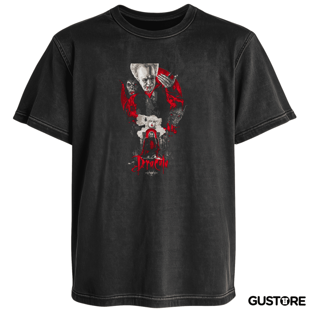 Polera desgastada Dracula Bram Stoker 2