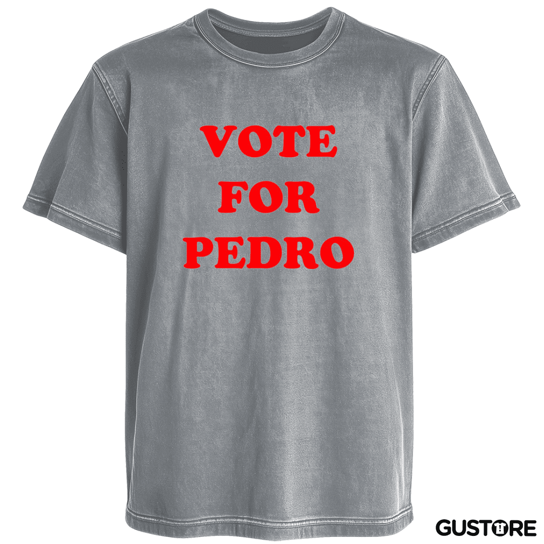 Polera desgastada Vote for Pedro
