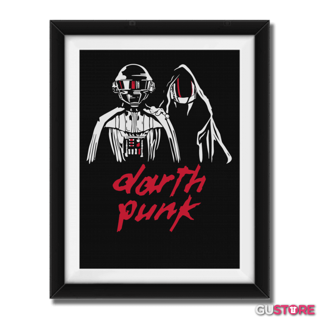 Cuadro decorativo Darth Punk