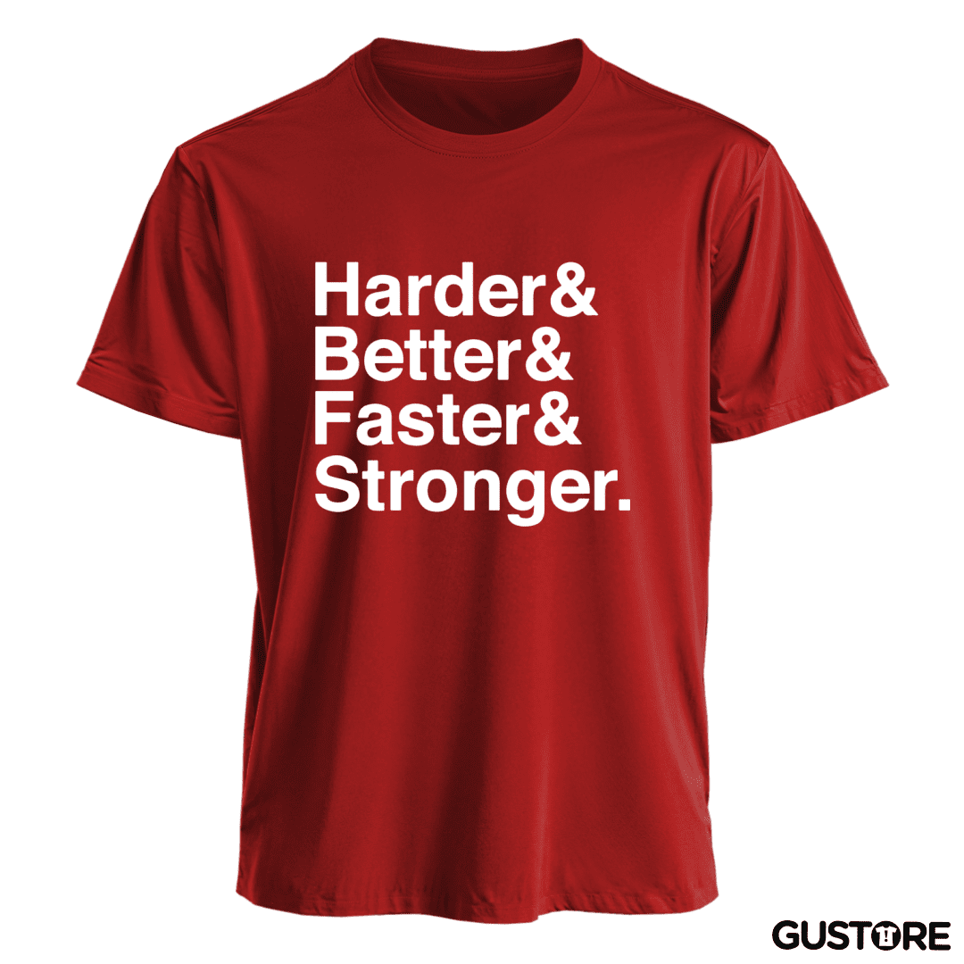 Polera Harder Better Faster Stronger