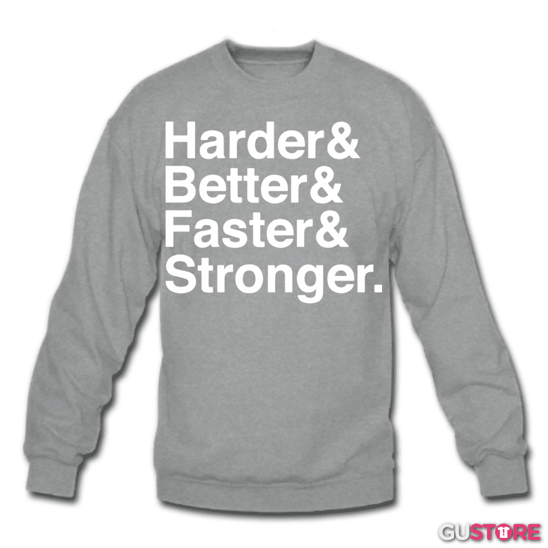 Poleron polo Harder Better Faster Stronger
