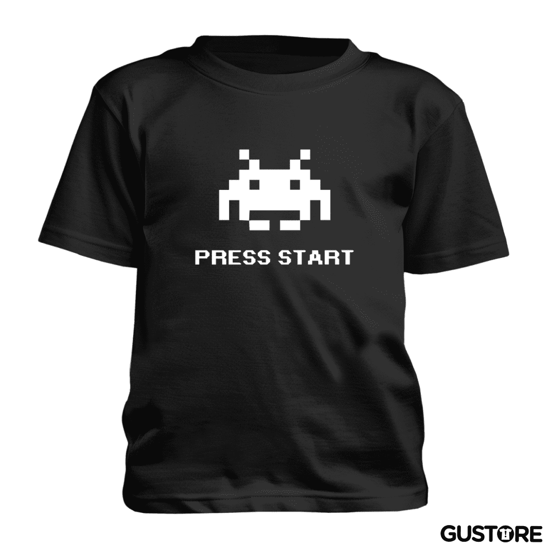 Polera de niño Press Start