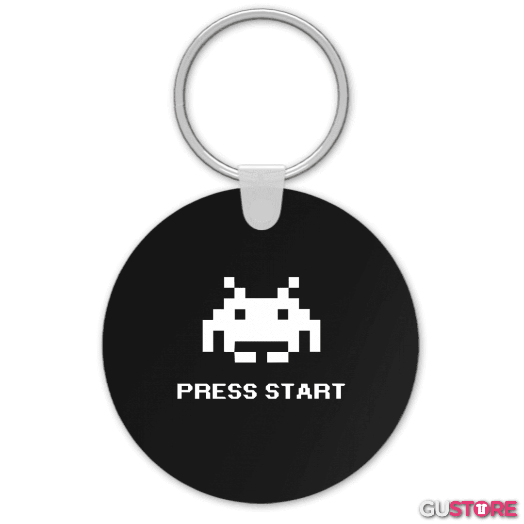 Llavero Press Start