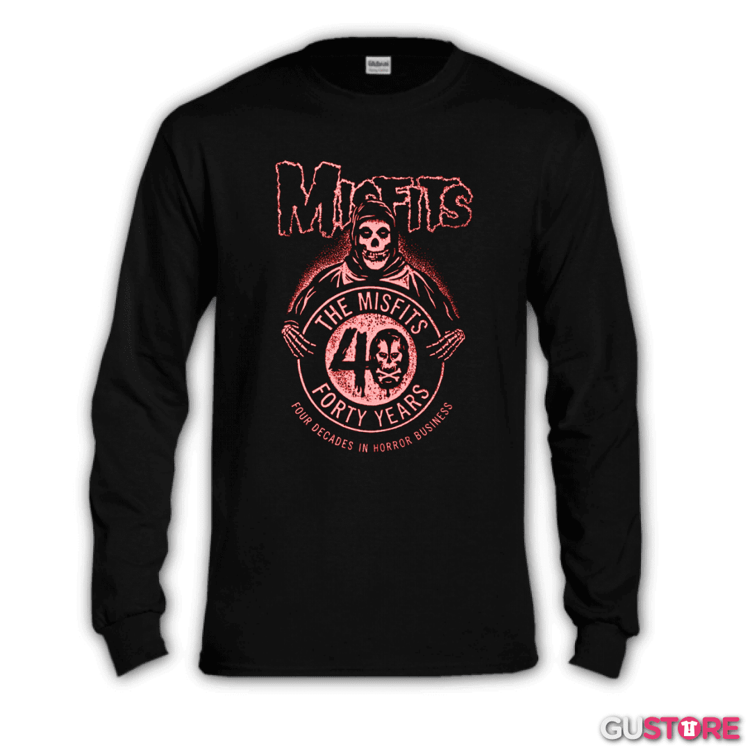 Polera manga larga Misfits 40 years