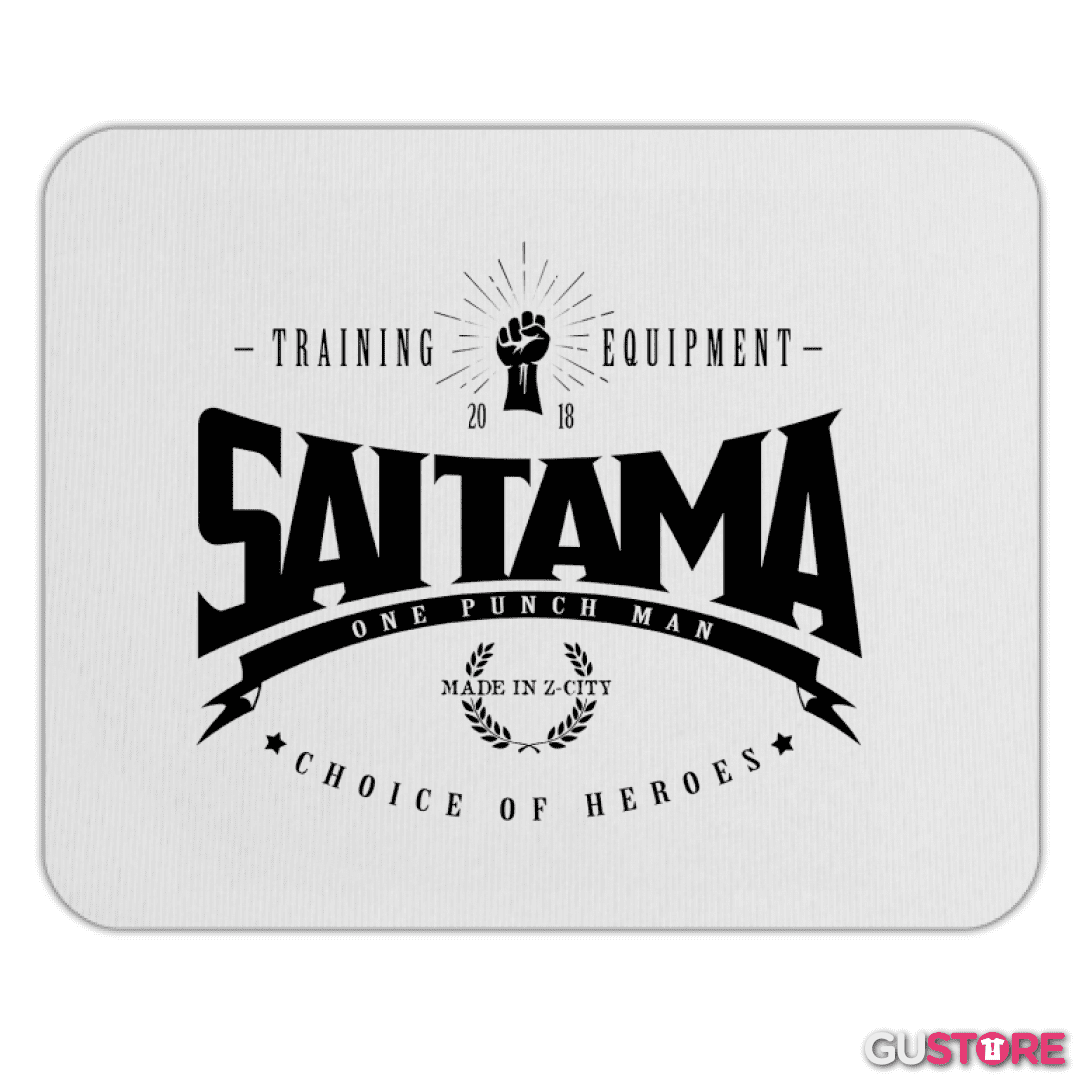 Mousepad Saitama Training equipment