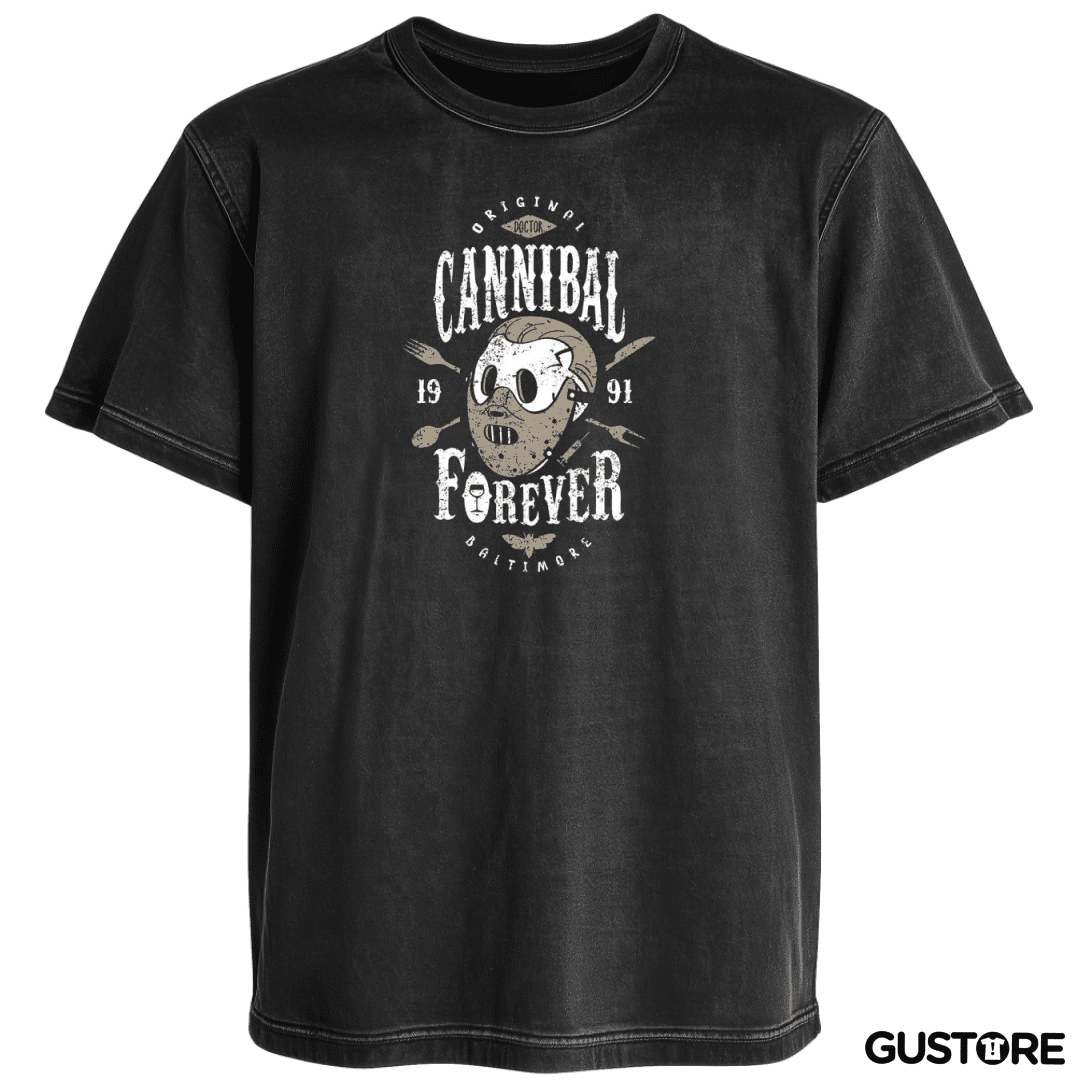 Polera desgastada Lecter Cannibal