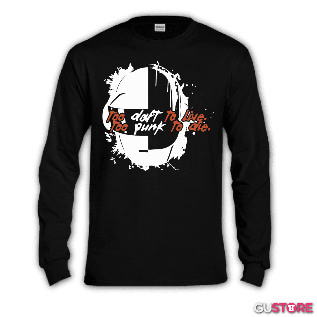 Polera manga larga Too Daft Too Punk